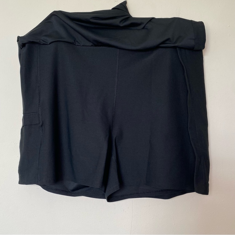 Outdoor Voices Court Active Tennis Skort Side Slit 4.5” Inseam Black Sz XXXL - Picture 8 of 11